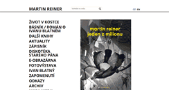 Desktop Screenshot of martinreiner.cz
